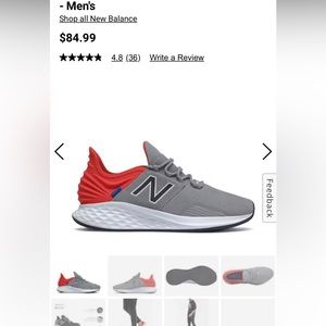 Men’s New Balance Roav size 10, like new worn once